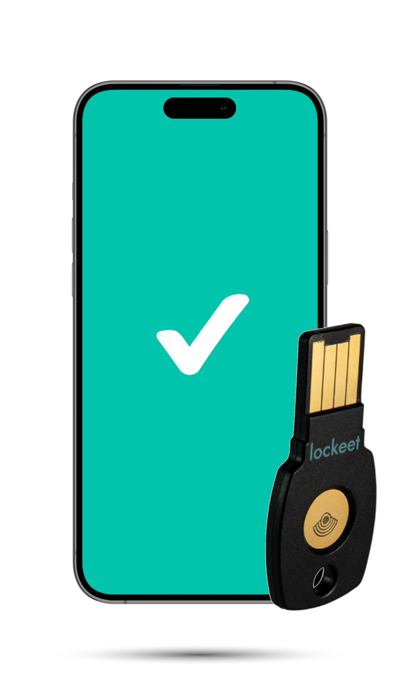 Chave de segurança Lockeet.
